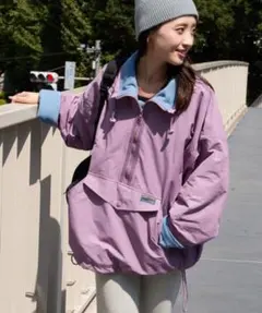FREAK'S OUTDOORS 裏フリース ハーフジッププルオーバー②