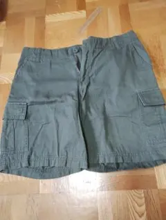 earth music&ecology カーゴショートパンツ オリーブグリーン