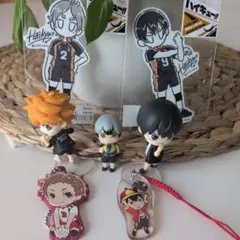 ハイキュー!! キャラクター ストラップセット