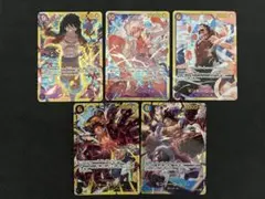 ワンピースカード モンキー・D・ルフィ シークレット 4種セット - メルカリ
