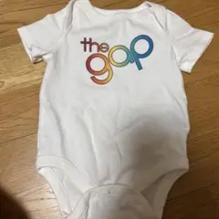 GAP カラフルロゴロンパース