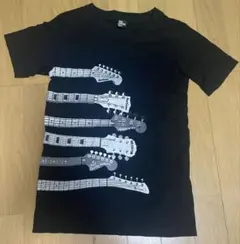 ラッドカスタムRad Custom ギターかっこいい半袖Tシャツ黒ブラック140のサムネイル
