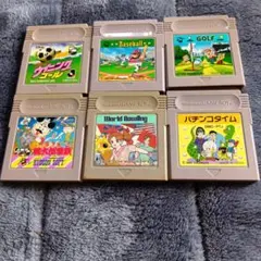 ゲームボーイソフトまとめ売りです。同梱不可です。