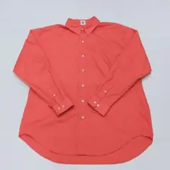 allery パステルカラーシェルボタン カラー シャツ