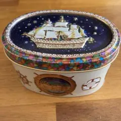 ラスト1個 青山デカーボ　横浜限定缶　《クッキー・宝石マグネットなし》 缶のみ