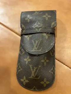 ルイヴィトン レザーペンケース 深緑 ダークグリーン LOUIS VUITTON