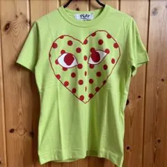PLAY COMME des GARCONS Tシャツ S 黄緑 未使用 タグ付のサムネイル
