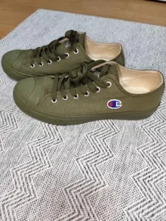 Champion チャンピオン スニーカー カーキのサムネイル