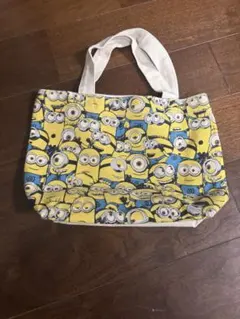 ミニオンデザインキャンバスバッグ