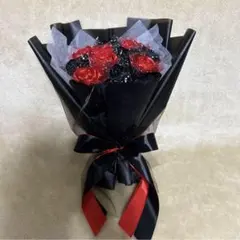 10本薔薇ブーケ 2色ラッピングリボン❣️プレゼントお祝い 枯れない花