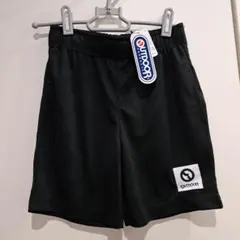 OUTDOOR ブラック ハーフパンツ 130cm