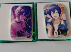 プロセカ スクエア缶バッジ KAITO ビビバス 2個セット