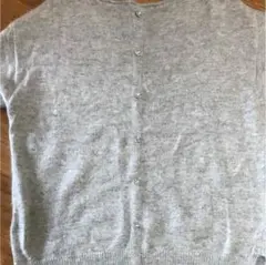 アプワイザーリッシェ✨後ろビジューボタンニット