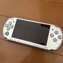 【ジャンク品】SONY PSP-3000 ミスティック・シルバー 本体、ソフト