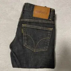 USED　ヒステリックグラマー　ブラックデニム　XXS　ストレート