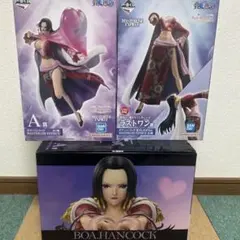 ワンピース　一番くじ　ハンコック　フィギュア　 3体まとめ売り