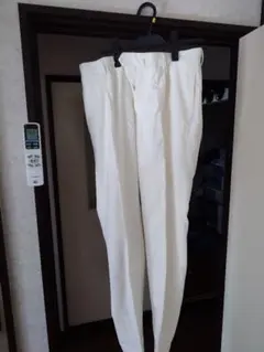 コーデュロイパンツ 白