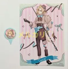 第五人格 カフェ 人形師 ビリヤードプレイヤー 缶バッジ IdentityV