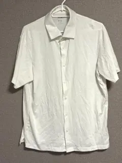 UNIQLO ホワイト 半袖ワイシャツ