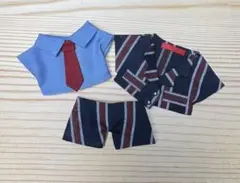 【3S-93】ぬい服10cm スーツ3点セット