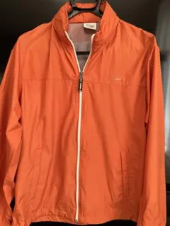 FIRST DOWN オレンジ ナイロンジャケット　Mサイズ