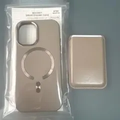 iPhone16用 マグネット対応スマホケース スタンド付き 3COINS