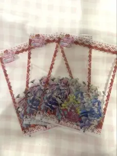 映画 キミとアイドルプリキュア きみとおでかけ クリアカード 3枚 かっぱ寿司