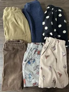 秋冬物9着　100サイズトレーナー・ズボン等キッズ服詰め合わせセット