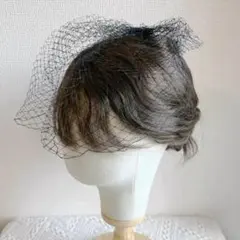 フォトウェディング　ベール　チュールベール　ブライダルヘッドドレス　レトロ結婚式