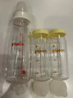 Pigeon 母乳実感 ガラス製哺乳瓶 3本セット
