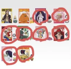 一番くじ ワンピース The Unbreakable Law クリアファイル8枚