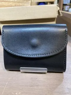 栃木レザー『新品未使用』【牛革】(本革)三つ折り財布