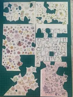 たけいみき　磁器用転写紙　6種類　廃番