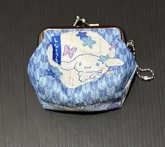 シナモロール 和柄 がま口小銭入れ
