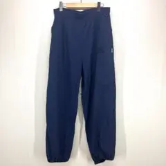 アンメ ANME UV加工 エンブロイダリーロゴパンツ(ネイビー/ＸＸＬ)