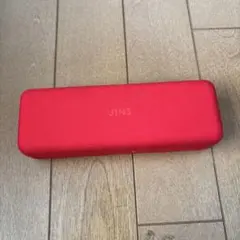 JINS 赤 メガネケース