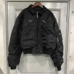 Rosen kreuz CROPPED 2WAY FUR HOOD MA-1 - メルカリ