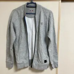 Paul Smith HOMEWEAR ジップブルゾングレー M