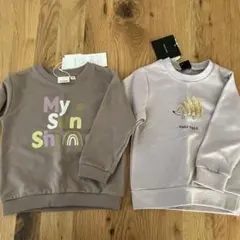 新品タグ付き))トレーナー　2点セット