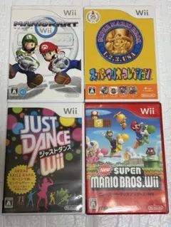 ⭐️24時間以内発送⭐️ Wiiソフトまとめ売り　4本セット　マリカー