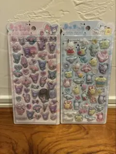 【正規品✨】うるちゅるポップシール　サンリオ　2種セット