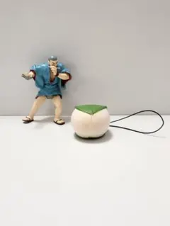 【ちゃー様専用】藤岡鉄舟のフィギュアと痺れ団子ストラップ