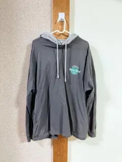 WEGO パーカー グレー×チャコール メンズ L