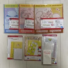 ちいかわ 一番くじ F賞タオルコレクション H賞ステーショナリー セット