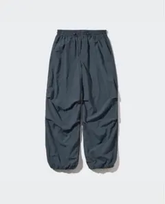 UNIQLO ユニクロ　パラシュートパンツ　グレー　チャコール　新品タグ付