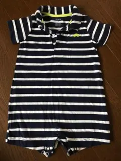 【未使用】半袖　ロンパース　綿100% サイズ 70
