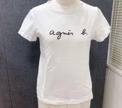 アニエスベー　白T Tシャツ ウィメンズ
