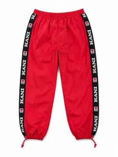 KARL KANI レッド トラックパンツ サイドロゴのサムネイル