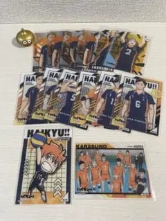 【カード】ハイキュー‼︎クリアカードコレクション　烏野高校セット