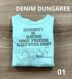 DENIM DUNGAREE×SNOOPYコラボスウェット✨